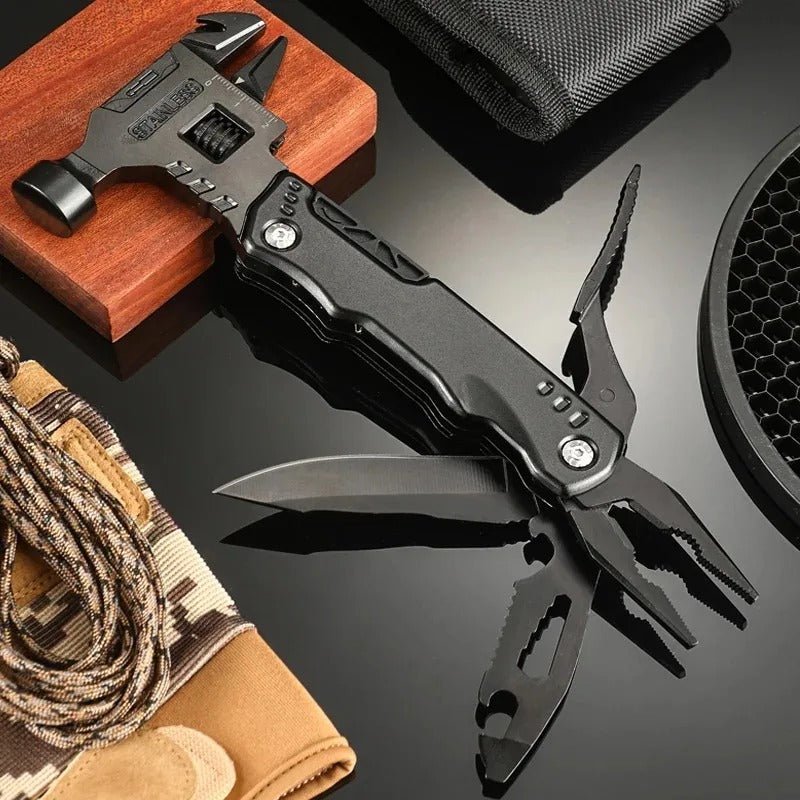 Pince à Griffe - MultipurposeFoldingTool™ - Noir - Outils Box