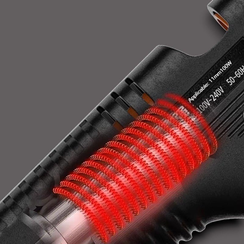 Pistolet à Colle - GlueMaster™ - Noir - Outils Box