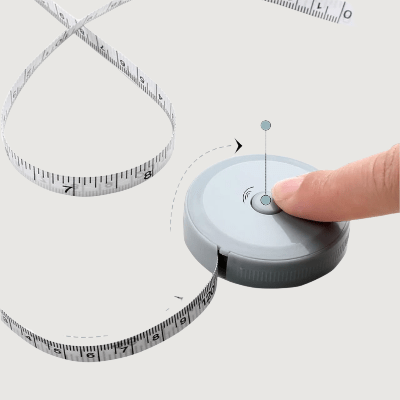 Mètre Ruban - FlexMeasure™ - Bleu Ciel - Outils Box